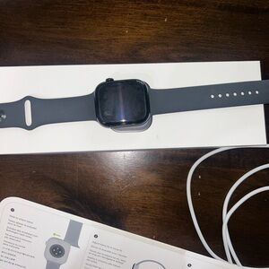 NWT Apple Watch with black Band
